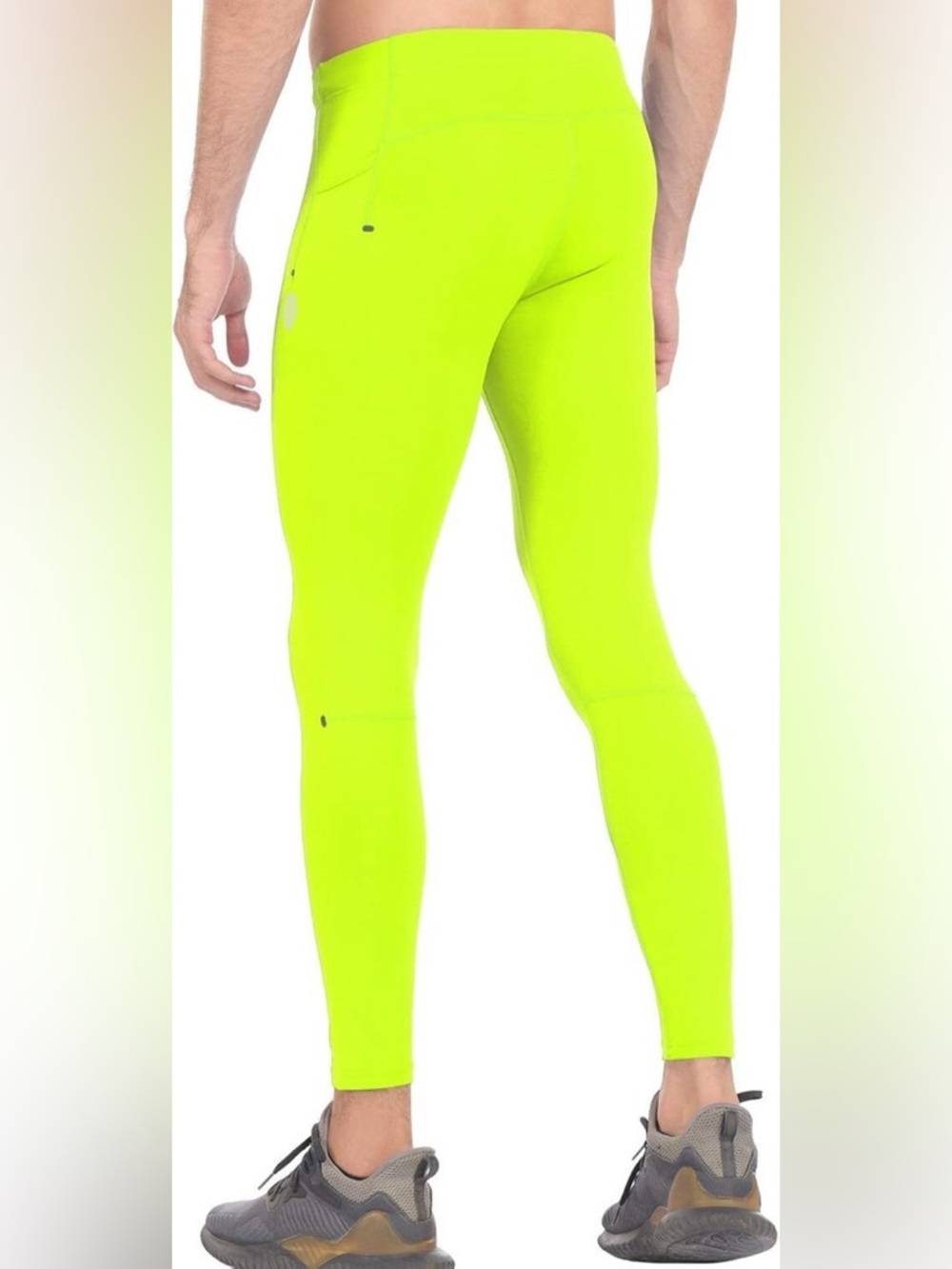 PIQIDIG Men's High-Visibility Neon Yellow Performance Joggers with UPF 50+